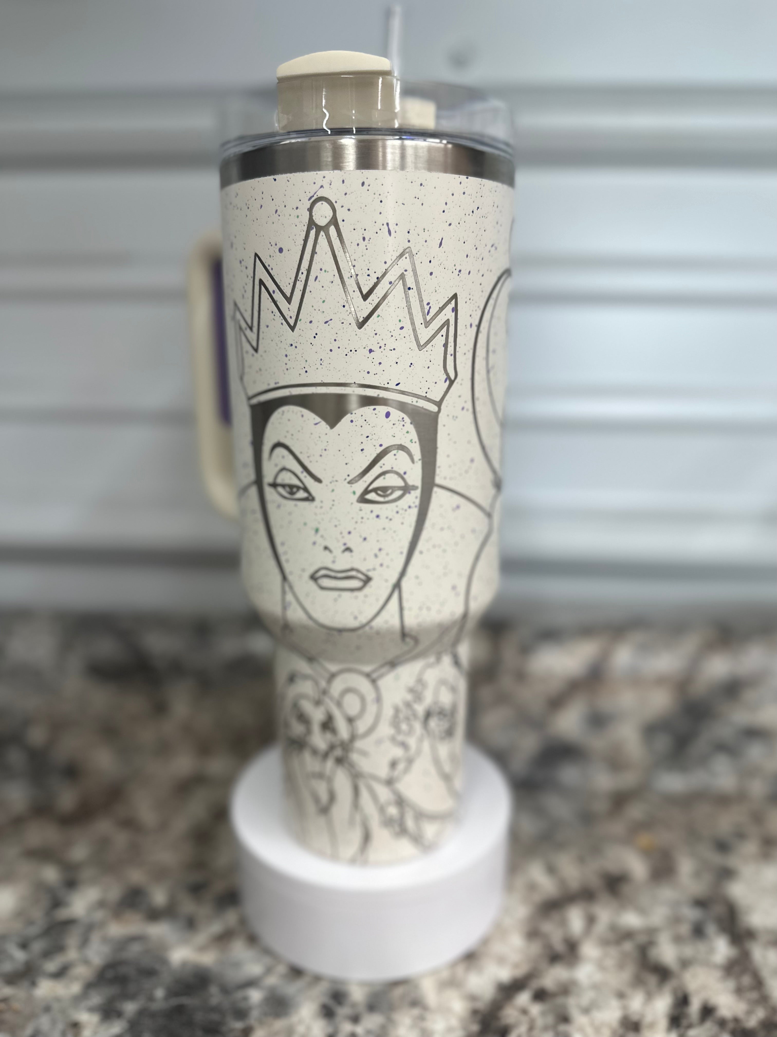 Magical Villains Crew laser engraved wrap