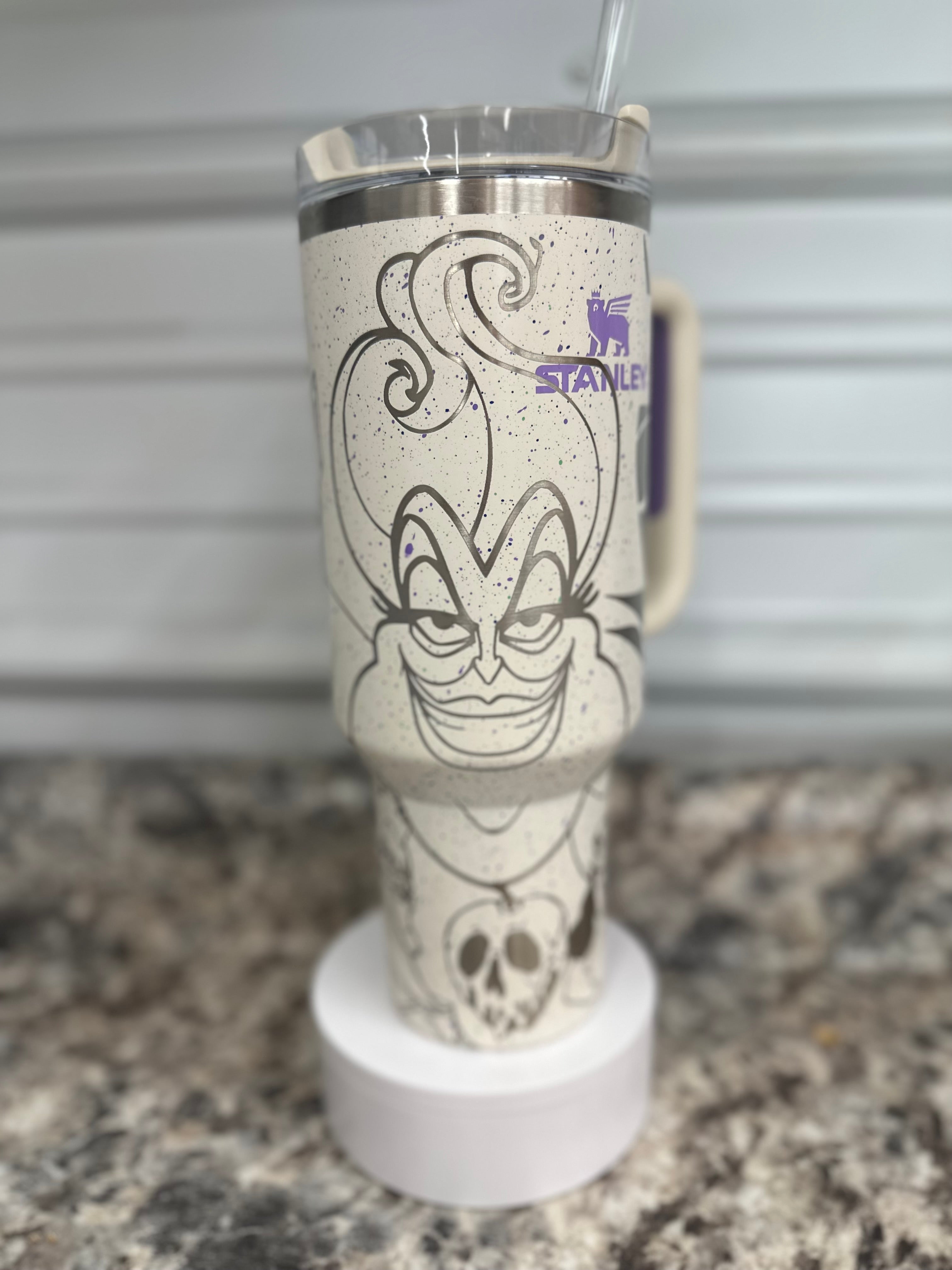 Magical Villains Crew laser engraved wrap