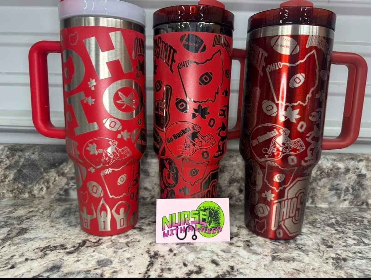 Ohio State Buckeyes 40oz Tumbler