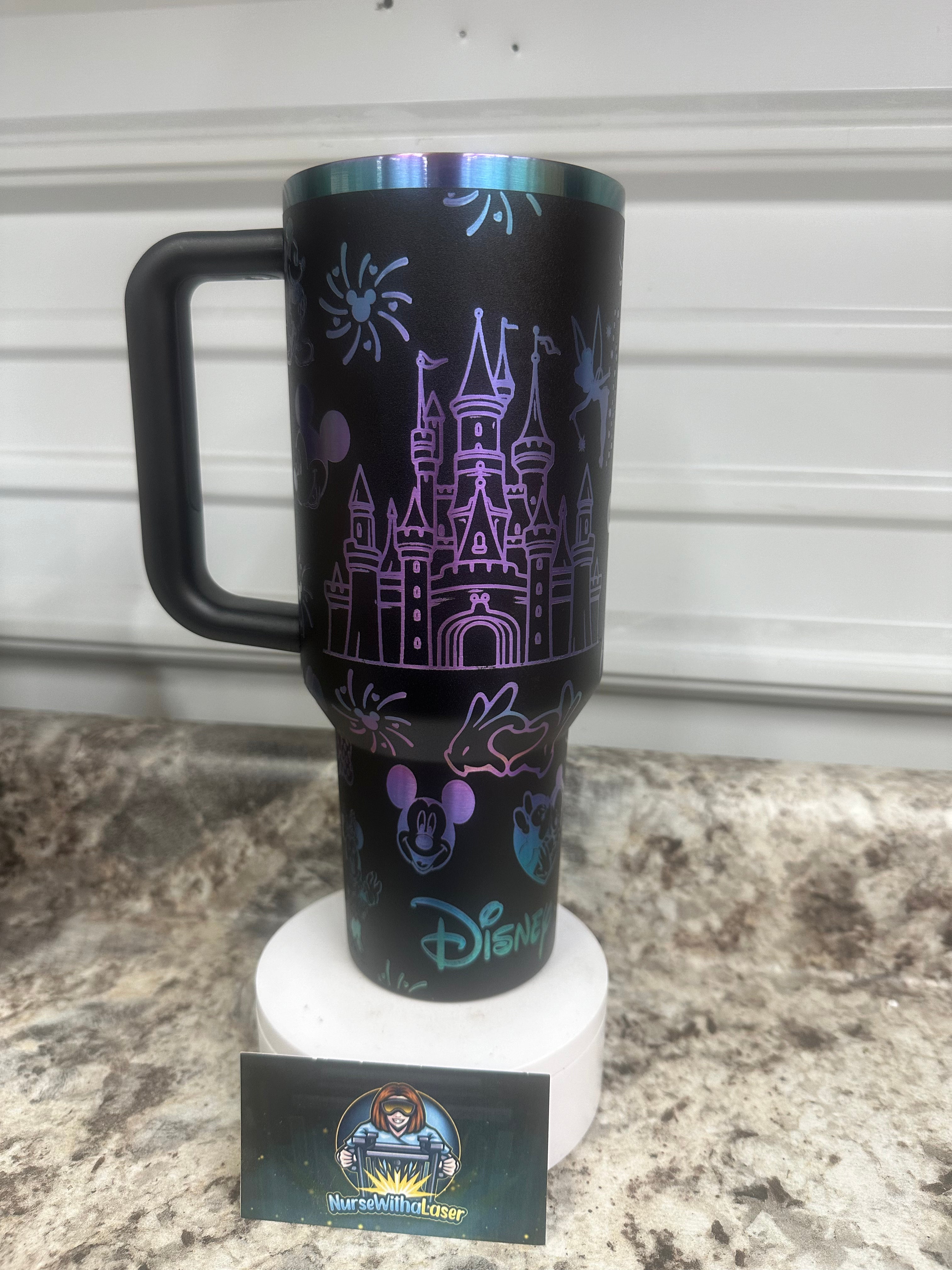 Magical Castle Full Laser Engraving Wrap