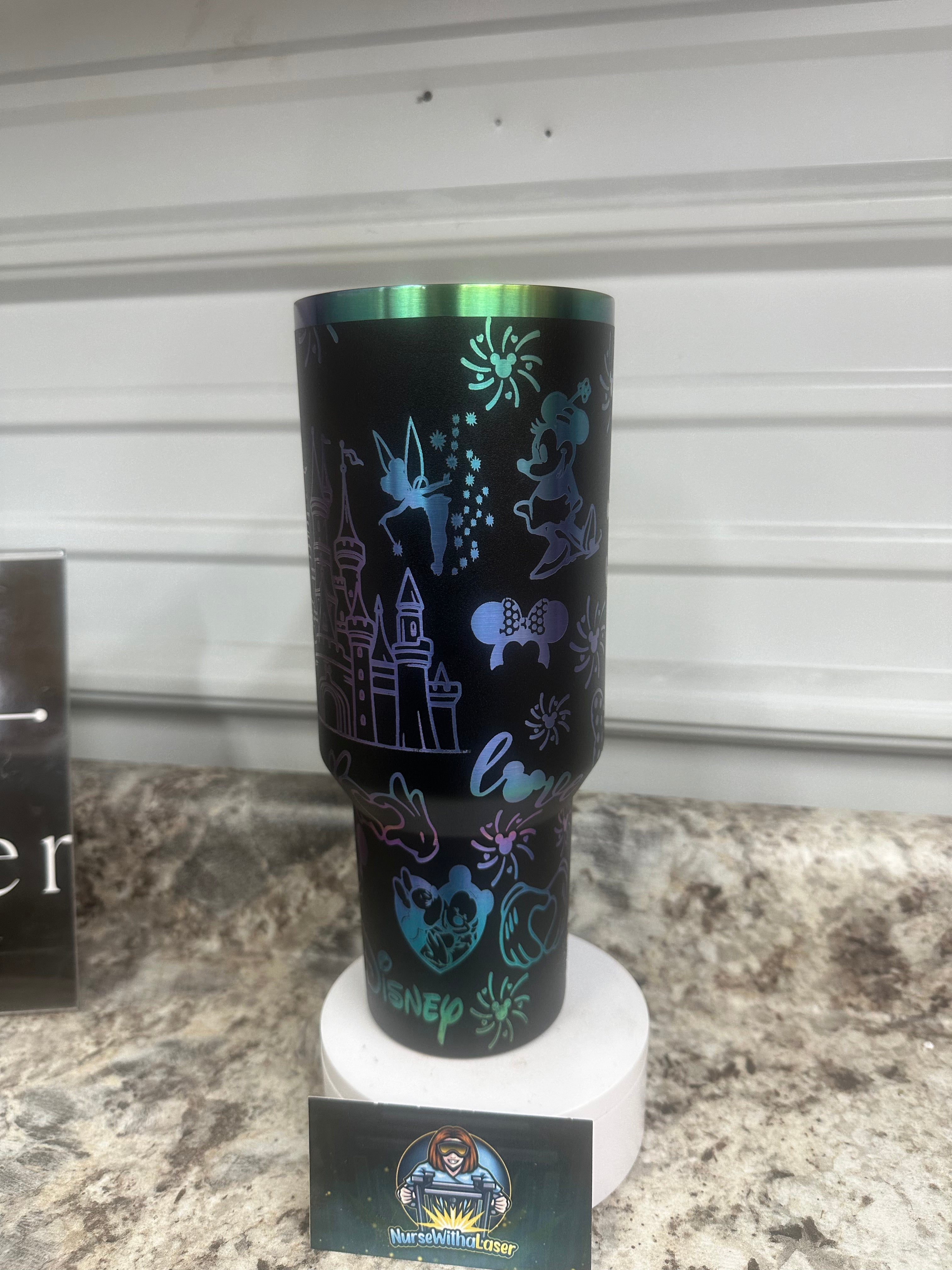 Magical Castle Full Laser Engraving Wrap